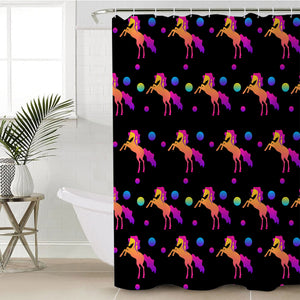 Prancing Horse SWYL1754 Shower Curtain