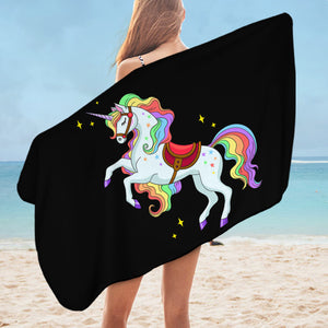 Rainbow Unicorn SWYL1757 Bath Towel
