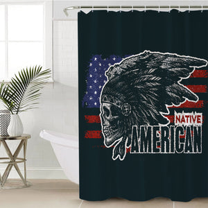 Native American Style SWYL1826 Shower Curtain