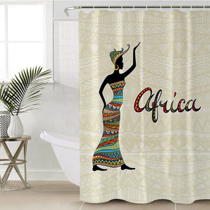 Africa SWYL1830 Shower Curtain