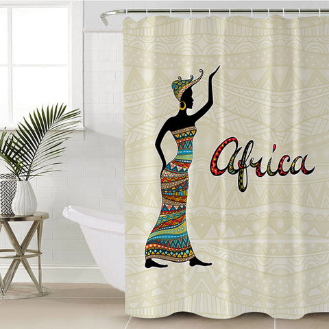 Image of Africa SWYL1830 Shower Curtain