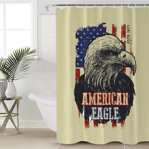 Image of American Eagle SWYL1844 Shower Curtain