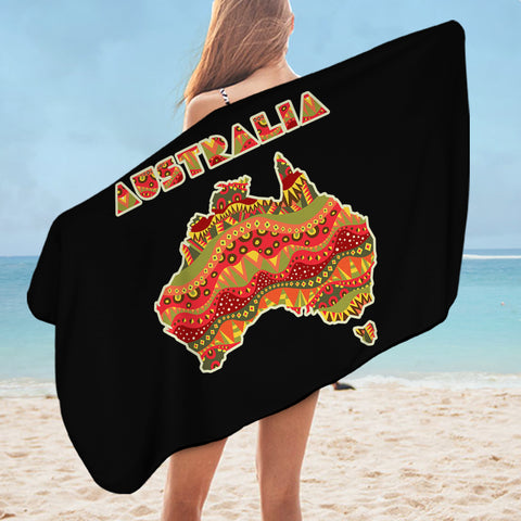 Image of Australia SWYL1845 Bath Towel