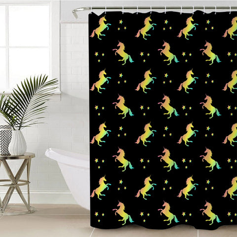 Image of Prancing Horse SWYL1849 Shower Curtain