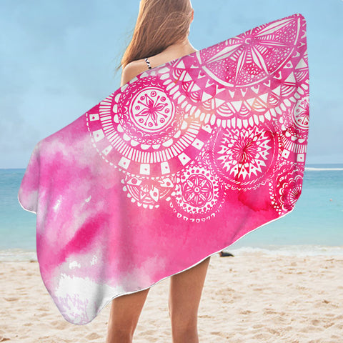 Image of Pink Designs SWYL1886 Bath Towel