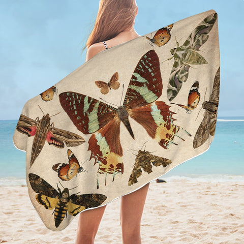 Image of Butterfly Collection SWYL1893 Bath Towel