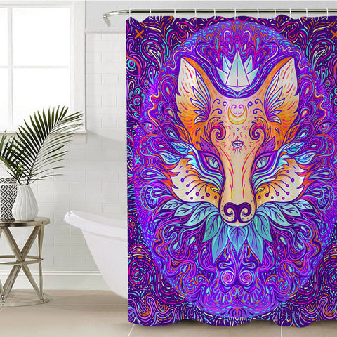 Image of Sage Fox SWYL1896 Shower Curtain