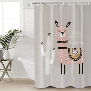 Awesome Llama SWYL1904 Shower Curtain