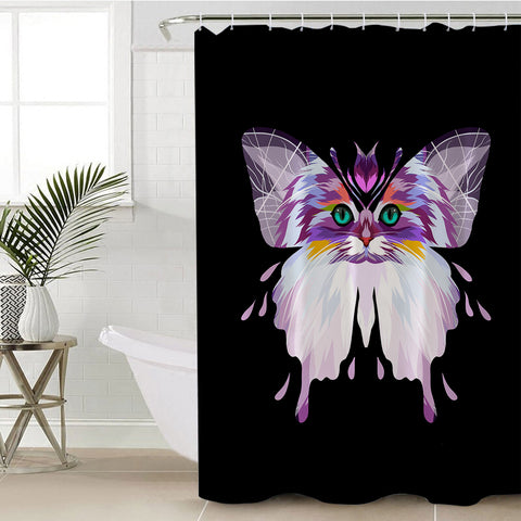 Image of Exotic Butterfly SWYL1911 Shower Curtain