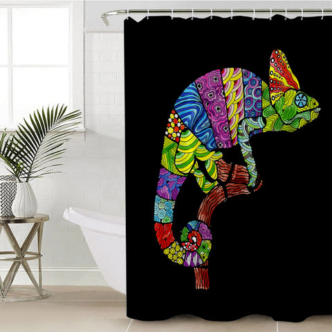 Image of Chameleon SWYL2008 Shower Curtain