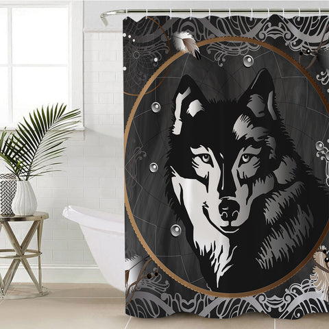 Image of Wolf SWYL2011 Shower Curtain