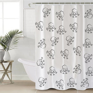 Sheep SWYL2015 Shower Curtain