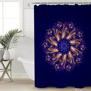 Star Concentration SWYL2017 Shower Curtain