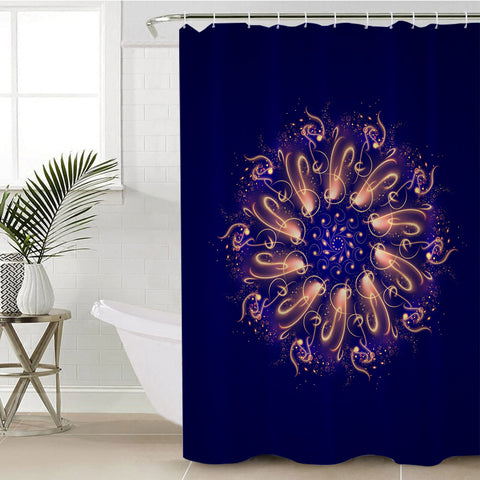 Image of Star Concentration SWYL2017 Shower Curtain