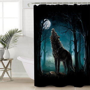 Wolf Howl SWYL2030 Shower Curtain