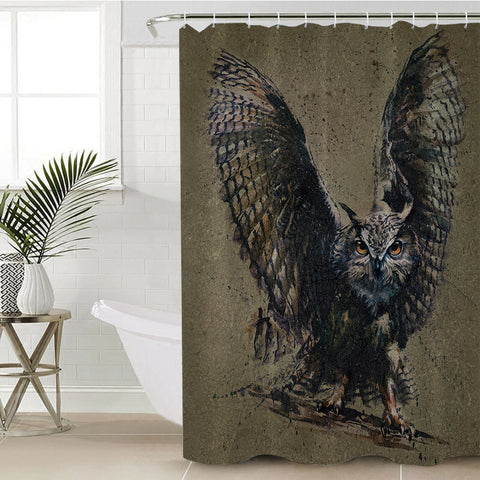 Image of Owl SWYL2040 Shower Curtain