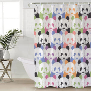 Panda Patterns SWYL2043 Shower Curtain