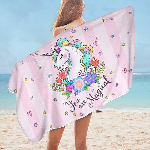 Image of Magical Unicorn SWYL2048 Bath Towel