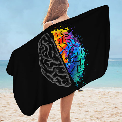 Image of Cerebral Hemispheres SWYL2059 Bath Towel