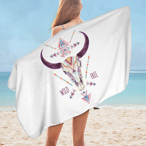 Image of Aztec Themed SWYL2060 Bath Towel