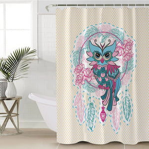 Miss Owl SWYL2065 Shower Curtain