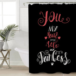 My Princess SWYL2068 Shower Curtain