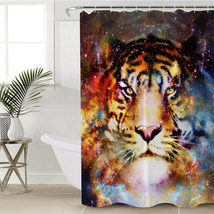 Space Tiger SWYL2069 Shower Curtain