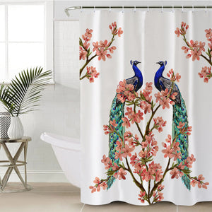 Peacocks SWYL2073 Shower Curtain