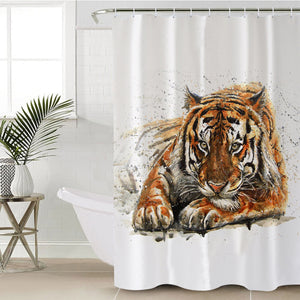 Wild Tiger SWYL2074 Shower Curtain