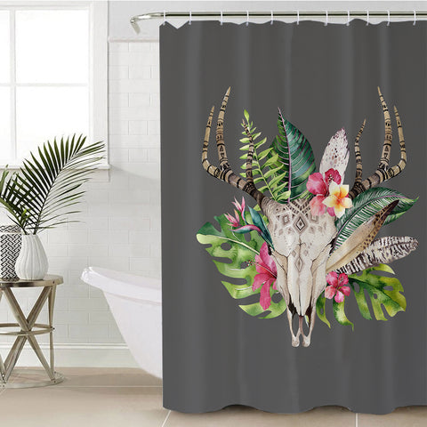 Image of Trophy Head SWYL2076 Shower Curtain