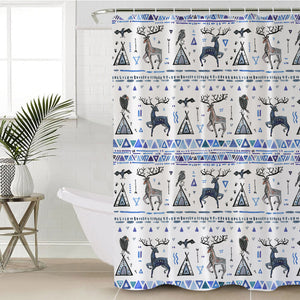 Winter Themed SWYL2173 Shower Curtain