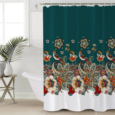 Image of Exotic Flower SWYL2175 Shower Curtain