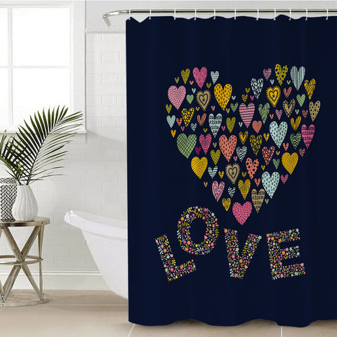 Image of LOVE SWYL2181 Shower Curtain