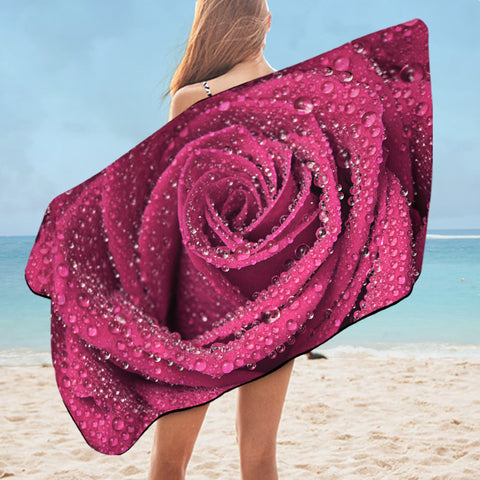 Image of Purplish Rose SWYL2185 Bath Towel