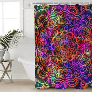 Colorful Layers SWYL2193 Shower Curtain