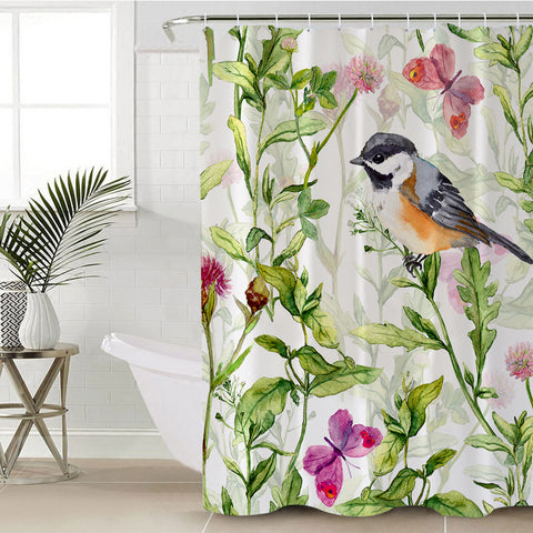 Image of Little Sparrow SWYL2227 Shower Curtain