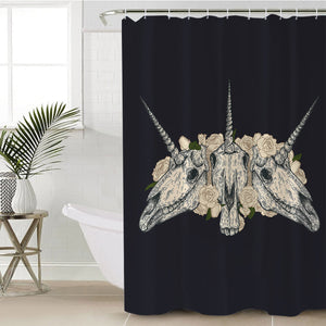 Unicorn Trophyheads SWYL2239 Shower Curtain