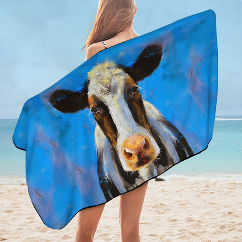 Image of Milk Cow SWYL2248 Bath Towel