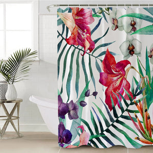 Lush Plants SWYL2315 Shower Curtain