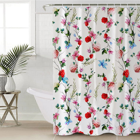 Image of Wild Flowers SWYL2321 Shower Curtain