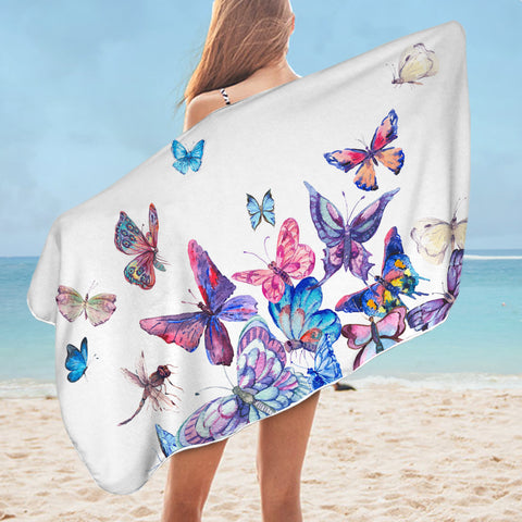 Image of Butterflies SWYL2330 Bath Towel