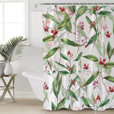 Image of Small Plants SWYL2332 Shower Curtain