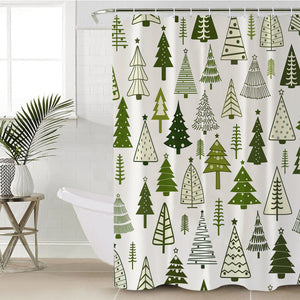 Pine Themed SWYL2336 Shower Curtain