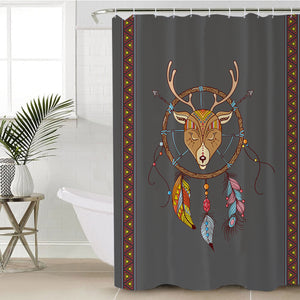 Antler Dream Catcher SWYL2374 Shower Curtain