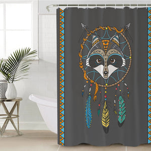 Racoon Dream Catcher SWYL2376 Shower Curtain