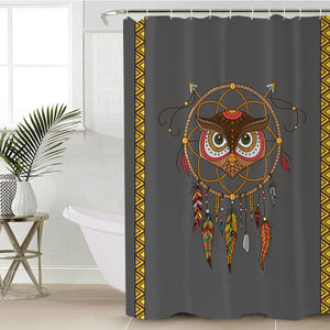 Owl Dream Catcher SWYL2378 Shower Curtain