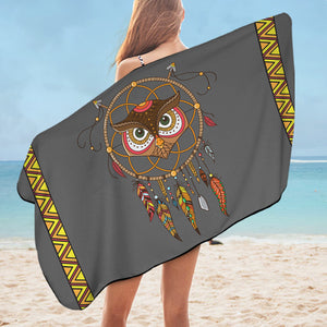 Owl Dream Catcher SWYL2378 Bath Towel