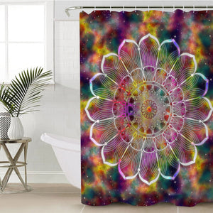 Lotus Mandala SWYL2381 Shower Curtain