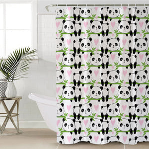 Panda Cub Patterns SWYL2385 Shower Curtain