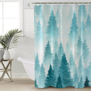 Misty Forest SWYL2394 Shower Curtain